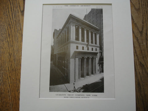Guaranty Trust Company , New York, NY, 1913, Messrs. York & Sawyer