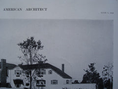 House of Frederic W. Upham, Esq., Glenview, IL, 1912, Messrs. Marshall & Fox