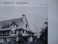 House of Dr. George Woodward , St. Martin's, PA, 1912, Messrs. Goodwin & Hawley