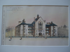 German Hospital , Brooklyn, NY, 1897, R.L. Daus
