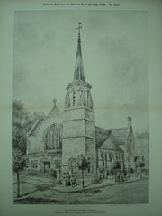 English Church , Lucerne, Switzerland, EUR, 1899, Frederic R. Farrow