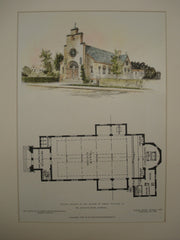 Italian Church of the Mother of Sorrow , Rutland, VT, 1908, Arthur N. Smith