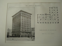 Balboa Building , San Francisco, CA, 1915, Messrs. Bliss and Faville