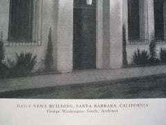 Daily News Building , Santa Barbara, CA, 1924, George Washington Smith