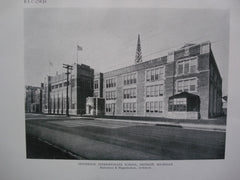 Jefferson Intermediate School , Detroit, MI, 1924, Malcomson & Higgenbotham
