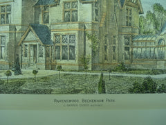 Ravenswood, Beckenham Park, London, England, UK, 1891, G. Warren Cooper