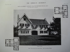 House of Robert L. Raymond, Esq., Manchester-by-the-Sea, MA, 1912, Mr. James Purdon