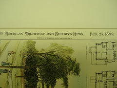 House of G. W. Ryan , York, PA, 1899, J. A. Dempwolf