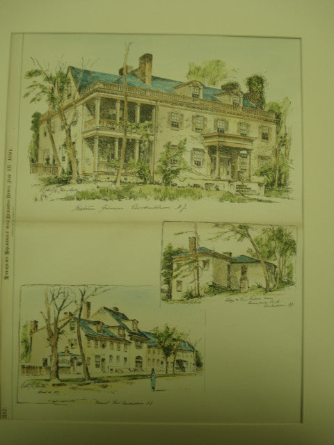 Kistner House, Bordentown, NJ, 1891