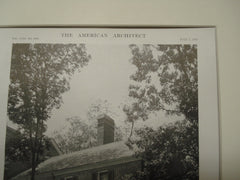 Francis M. Weld House, Huntington, Long Island, NY, 1915, Charles A. Platt
