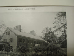 Francis M. Weld House, Huntington, Long Island, NY, 1915, Charles A. Platt