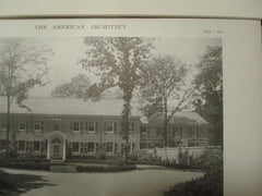 Francis M. Weld House, Huntington, Long Island, NY, 1915, Charles A. Platt