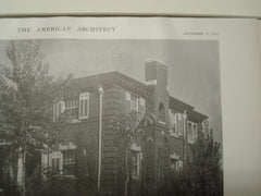 B. M Webster House, Denver, CO, 1915, Fisher and Fisher