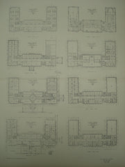 Womans Hospital in the State of New York , New York, NY, 1904, Francis R. Allen & Charles Collins