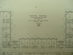 Womans Hospital in the State of New York , New York, NY, 1904, Francis R. Allen & Charles Collins
