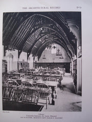Library at Concordia Seminary , St. Louis, MO, 1928, Day & Klauder