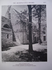 View of the Academic Court at Concordia Seminary , St. Louis, MO, 1928, Day & Klauder
