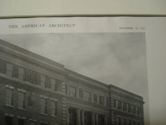 Franklin Union School, Boston, MA, 1915, R. Clipston Sturgis