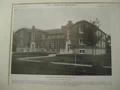 Grammar School, Kirkwood, MO, 1915, William B. Ittner