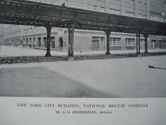 National Biscuit Company Building , New York, NY, 1912, Mr. A.G. Zimmerman