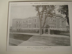 Quincy E. Dickerman School, Boston, MA, 1915, J. A. Schweinfurth