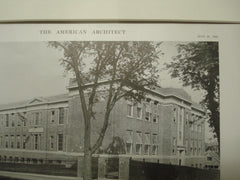 Quincy E. Dickerman School, Boston, MA, 1915, J. A. Schweinfurth