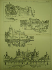 Chateaux in the Valley , Loire, France, EUR, 1899, Unknown