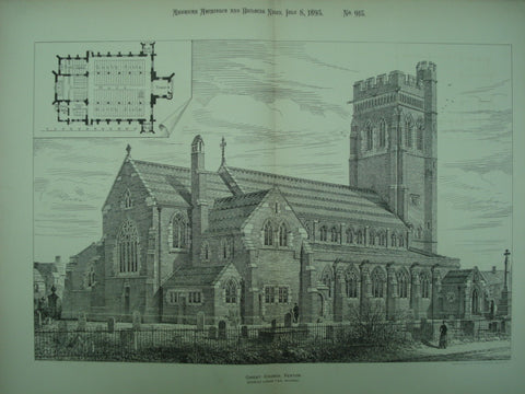 Christ Church , Fenton, England, UK, 1893, Charles Lynam