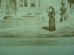 Queen's Hotel , Old Colwyn, Wales, UK, 1893, J. W. & R. F. Beaumont