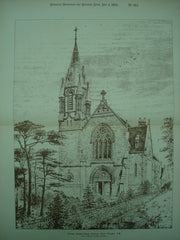 United Presbyterian Church , West Calder, Scotland, UK, 1893, Jas. G. Fairley