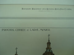 Parochial Church , Lagos, Mexico, 1886, Unknown