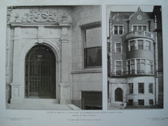 House of Rollin H. Allen, Esq. on 240 Commonwealth Avenue , Boston, MA, 1905, Chapman & Frazer