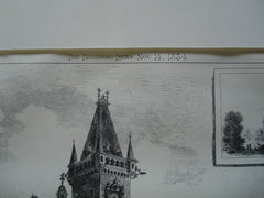 Hummelshain Castle for the Duke of Altenburg, Germany, EUR, 1884, Ihne and Stegmuller