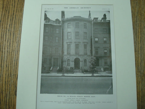 House, 118 Beacon St, Boston, MA, 1915, Little and Brown