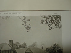 Stable for Charles S. Brown, Mount Kisco, NY, 1909, Albro and Lindeberg
