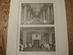 Dining Room, Hotel St. Francis, San Francisco, CA, 1909, Bliss and Faville