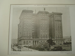 Hotel St. Francis, San Francisco, CA, 1909, Bliss and Faville