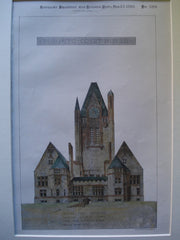 Toronto Court House , Toronto, CAN, 1886, Unknown