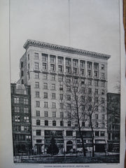 Colonial Building on Boylston St., Boston, MA, 1901, C.H. Blackall