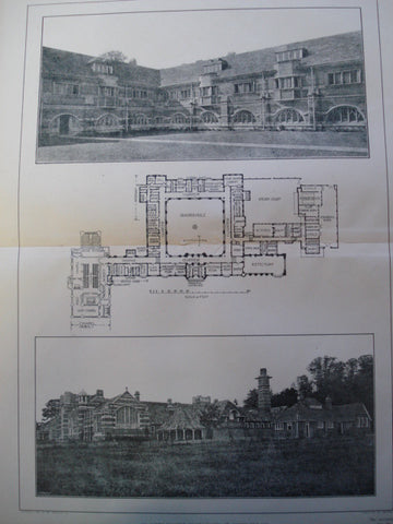 All Saints' Convent, Colney Chapel , St. Alban's, England, UK, 1903, Leonard Stokes
