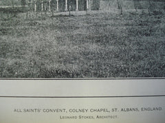 All Saints' Convent, Colney Chapel , St. Alban's, England, UK, 1903, Leonard Stokes