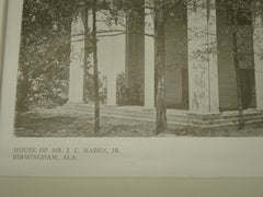 House of J. C. Maben, Jr., Birmingham, AL, 1909, Warren and Welton