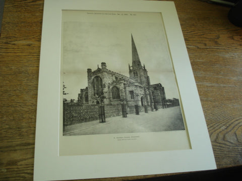 St. George's Church Exterior, Stockport, England, UK, 1898, Messrs. Austin & Paley