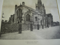 St. George's Church Exterior, Stockport, England, UK, 1898, Messrs. Austin & Paley