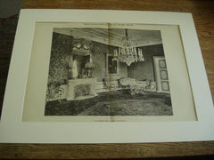The Queen's Sitting Room, The Hague, Holland, EUR, 1898, Unknown