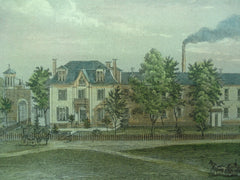 Iowa State Prison, Madison, IA, 1875, Unknown