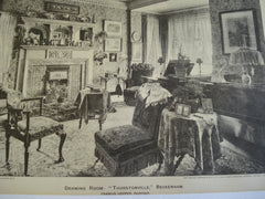 Drawing Room: Thurstonville, Beckenham, England, UK, 1898, Francis Hooper