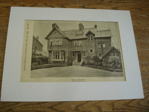 Exterior of Kelsey, Beckenham, England, UK, 1898, Francis Hooper