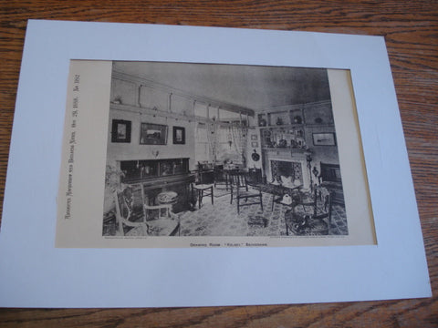 Drawing Room: Kelsey, Beckenham, England, UK, 1898, Francis Hooper