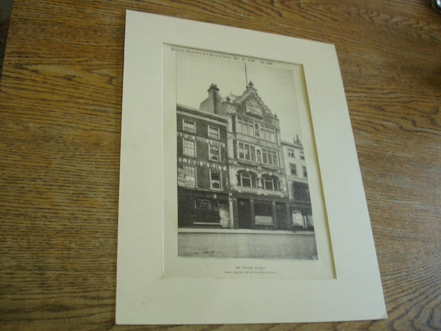 Store fronts at 147 Oxford Street, England, UK, 1898, Messrs. Gordon, Lowther & Gunton